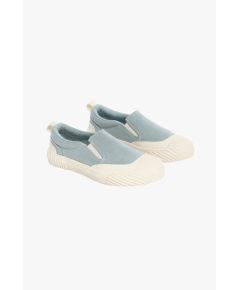 Zara Хлопковые кроссовки без шнуровки cttn lclss snkrs 12 , Цвет: Синий, Размер: 30 (18,9 см)