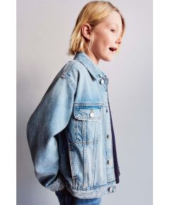 Zara Джинсовая куртка , Цвет: Синий, Размер: 6-7 лет (120 см)