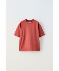 Zara Футболка среднего веса , Цвет: Красный, Размер: 6-7 лет (120 см)