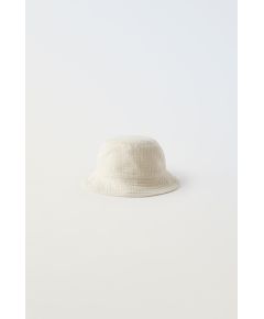 Zara Textured hat , Цвет: Бежевый, Размер: 3-6 месяцев (43 см)