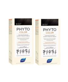 Краска для волос Phyto Phytocolor Herbal Hair Color 3 Темно-каштановый - 2 место со скидкой 40%