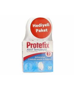 Очиститель зубных протезов Protefix 32 таблетки - подарочная упаковка