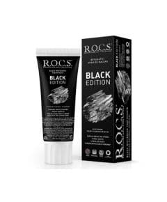 Отбеливающая зубная паста Rocs Black Edition 60 мл