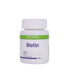 Voonka Biotin, пищевая добавка, 102 таблетки