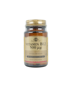 Solgar Vitamin B12 500 мкг 50 капсул