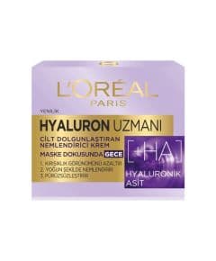 Ночной крем Loreal Paris Hyaluron Expert Plumper 50 мл