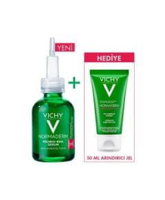 Vichy Normaderm Сыворотка против угревой сыпи 30 мл + Очищающий гель Normaderm Phytosolution 50 мл ПОДАРОК