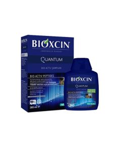 Шампунь Bioxcin Quantum для жирных волос 300мл + 100мл Подарок