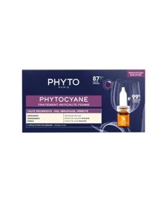 Phyto Phytocyane Средство против выпадения волос для женщин 12 ампул по 5 мл