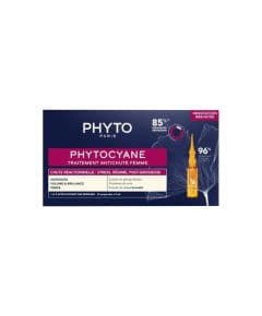 Средство против выпадения волос Phyto Phytocyane для женщин, 12 ампул по 5 мл