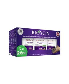 Bioxcin Шампунь с черным чесноком против выпадения волос 300 мл | купи 3 заплати за 2