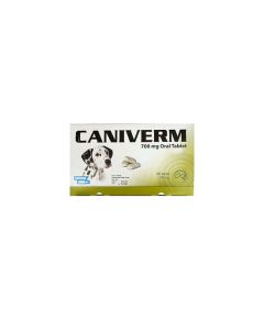 Caniverm 100 таблеток по 700 мг. от глистов со вкусом рыбы