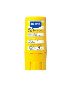 Солнцезащитный стик Mustela SPF50+ с очень высоким фактором защиты 9 мл