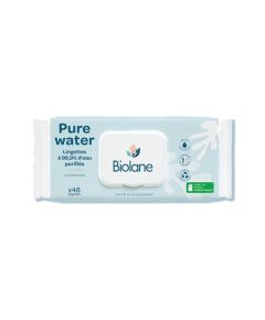 Biolane Pure Water Wipes 48 салфеток