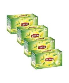 Зеленый чай с лимоном Lipton 4 куски 20