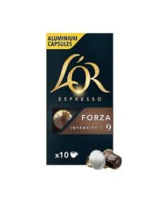 L 'или Espresso Forza Интенсивность 9 Nespresso Совместима с 10 частями алюминиевый капсульный кофе