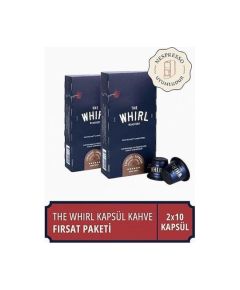 Whirl Espresso Dark Capsule Coffee Pack 10 шт. X 2 пакета