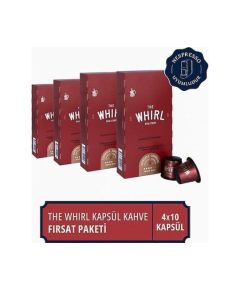 Whirl Espresso Medium Capsule Coffee 4 Piece Package 40 капсул