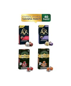 Пакет знакомств кофе Jacobs и L'Or Capsule Coffee 10 x 4