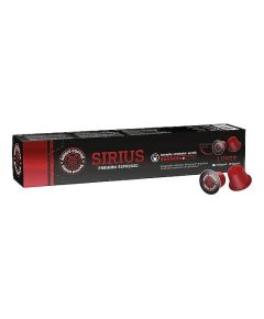 Sirius Premium Espresso 8 Capsule Coffee 10 Lungo 10