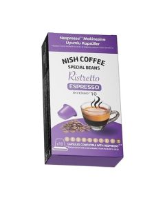 NISH RISTRETTO 10 NESPRESSO COMPATIBLE 10S CAPSULE COFEET