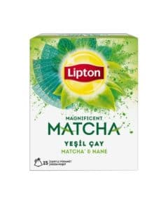 Lipton Matcha 15 Мятный зеленый чай