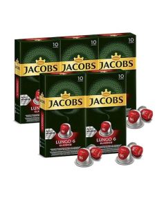 Jacobs Lungo 6 Classico 10 Capsule Coffee