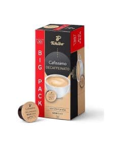 Tchibo Cafissimo Cafe Crema crequa Decaffeinato Capsule coffe 30