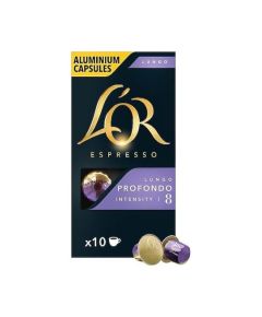 L'Or Lungo Proforondo интенсивность 8 Nespresso Совместимый с алюминиевым капсульным кофе 10 шт.