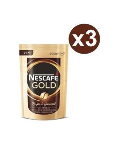 Nescafe Gold 200 gr 3 -Eco упаковка растворимого кофе