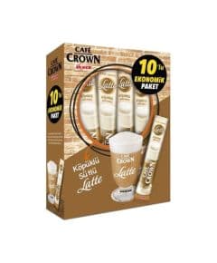 Кафе Crown Latte 17 G 10'de готовый кофе