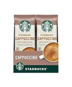 Starbucks Cappuccino Premium 14 гр 10 -готовая кофейная смесь