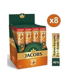 Jacobs Original 3 -1 в 1 40S 8 готовый кофе