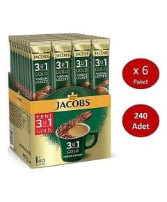 Jacobs Gold 3 - 1 интенсивный аромат 18 гр 40 с 6 готовый кофе