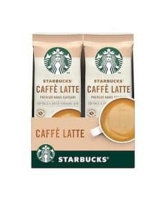 Starbucks Caffe Latte Premium 14 g 10'de готовые кофе смесь