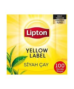 Желтая лейбл Lipton 3,2 г 100 чайный чайный чай