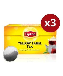 Желтая лейбл Lipton 3,2 г 100 кусок 3 чайный чай чай