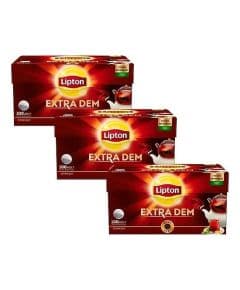 Li̇pton Extra Dem 100 PCS 3 -Package Teapot Tea Tea