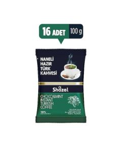 Shazel Special Naneli Ready Turkish Coffee 100 Gr 16