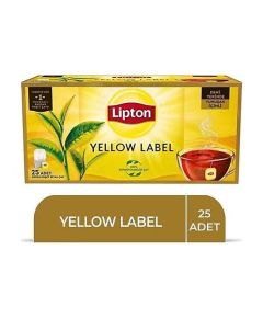 Желтая лейбл Lipton 2 г 25 12 чашек чая мешков