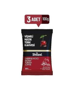 Shazel Special Cherry Ready Turkish Coffee 100 gr 3