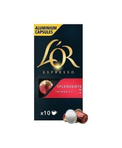 L'Or - Spendente - намерения 7 - Nespresso Compatible 10 алюминиевых капсул кофе