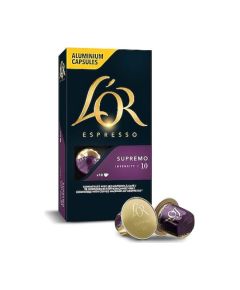 L'or Espresso Supremo интенсивность 10 алюминиевый капсульный кофе 10