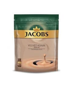 Jacobs Velvet Foam Gold растворимый кофе 70 г мешка