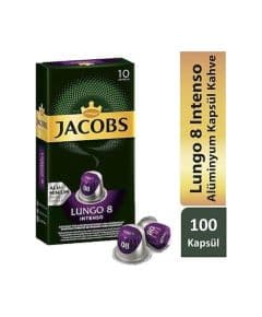 Jacobs Lungo 8 Intense 10 Capsule Coffee