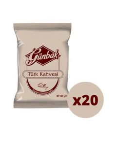 Gunbak Turk Coffee 20 x 100 gr