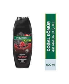 Palmolive Men Очищающий и Тонизирующий с Натуральным Углем 500 мл Гель для Душа