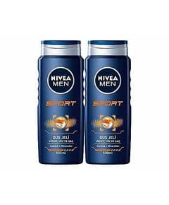 Nivea Men Sport 500 мл 2 шт Гель для душа