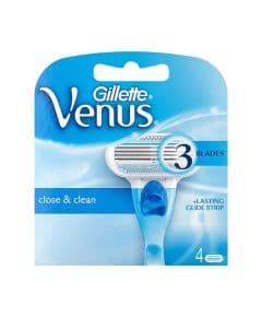 Gillette Venus Smooth 4-х штук Запасное бритвенное лезвие