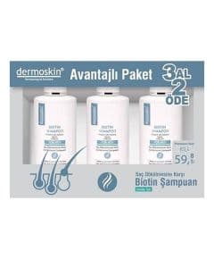 Dermoskin Biotin Шампунь для Мужчин 200 мл. Купи 3, плати за 2.